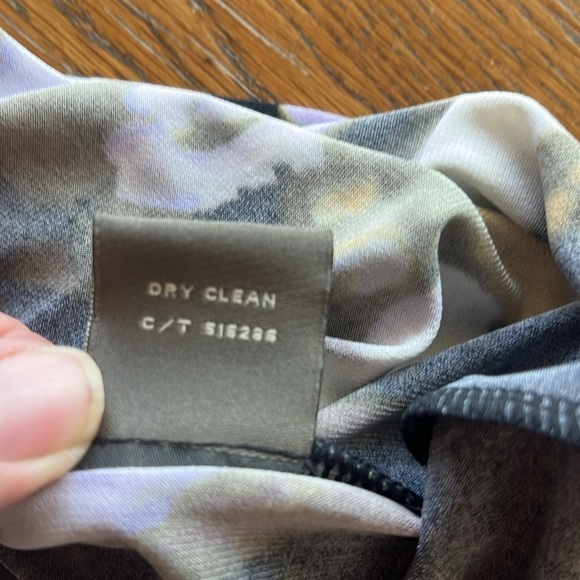 NWT Taylor Dress Zipper Back Full Sleeves Gathered Band at Waist Size 14 - Picture 15 of 16